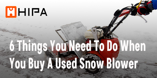 Should I Buy A Used Snowblower
