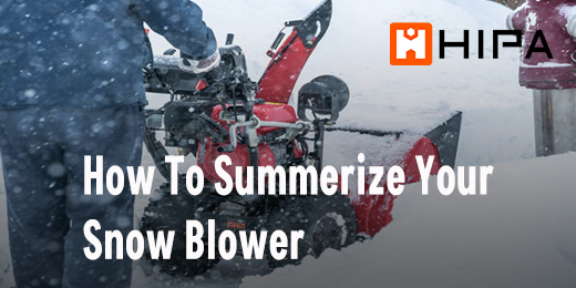 How To Summerize Your Snowblower