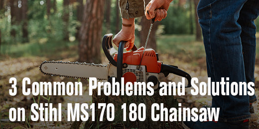 Stihl chainsaw new arrivals troubleshooting