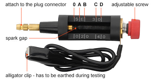 Lawn mower online spark plug tester