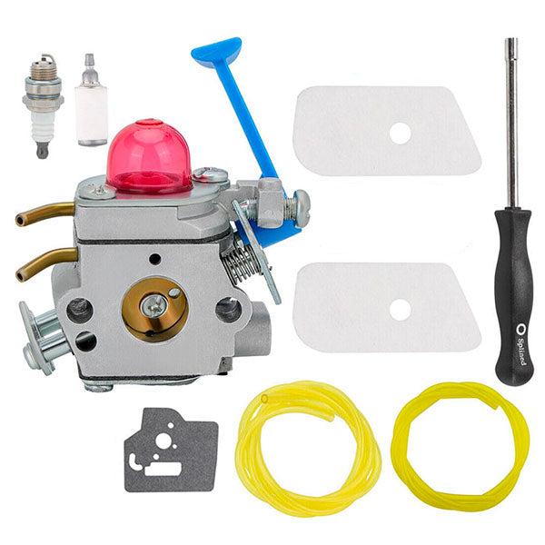 Kit De Repuestos Para Desbrozadora Husqvarna 124L-128LD - Incluye Silenciador, Filtros, Bujía Y Línea De Combustible