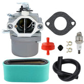 Carburetor Kit for Briggs & Stratton 799728 498027 499161 289707 28A702 28A707 28B702 28B705 28B706 28B707 12.5HP Engine Mower + 496894S Filter