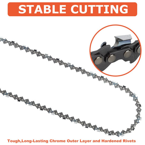 20 Inch Chain .325 Pitch .050 Gauge 78 DL For Oregon H78 M78 Husqvarna 235 240 440 136 141 142 Jonsered CS 2255 2250 Chainsaw Full Chisel 20 Inch Chain .325 Pitch .050 Gauge 78 DL For Oregon H78 M78 Husqvarna 235 240 440 136 141 142 Jonsered CS 2255 2250 Chainsaw Full Chisel
