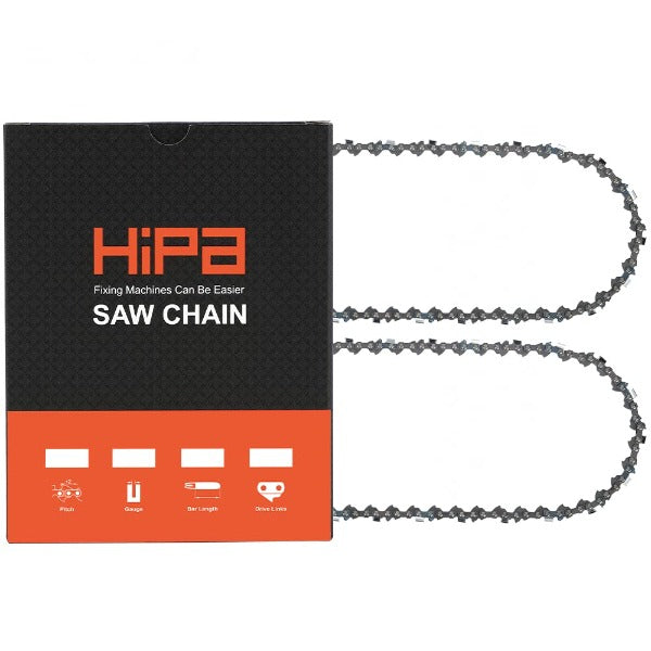 18 Inch Chain 3/8 LP .050 62 DL For Echo CS370 CS400 Poulan Pro