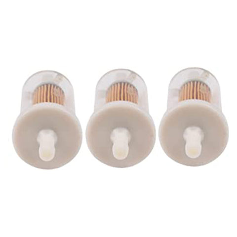 3-Pack Fuel Filter 1/4 695666 691035 for John Deer D105 D110 D120 D125 L105 L108 L111 L120 L118 LA120 LA130 LA125 LA115 LA105 MTD Troy Bilt Lawn Mower Tractor 3-Pack Fuel Filter 1/4 695666 691035 for John Deer D105 D110 D120 D125 L105 L108 L111 L120 L118 LA120 LA130 LA125 LA115 LA105 MTD Troy Bilt Lawn Mower Tractor