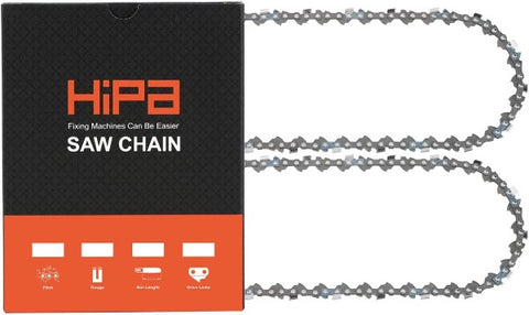 Hipa S44 12 Inch Chain 3/8 LP .050 44DL For McCulloch 12ES Husqvarna 327PT5S Poulan PLN1514 Echo PPF-210 Stihl Chainsaw Pole Pruner # 91VXL44CQ Hipa S44 12 Inch Chain 3/8 LP .050 44DL For McCulloch 12ES Husqvarna 327PT5S Poulan PLN1514 Echo PPF-210 Stihl Chainsaw Pole Pruner # 91VXL44CQ