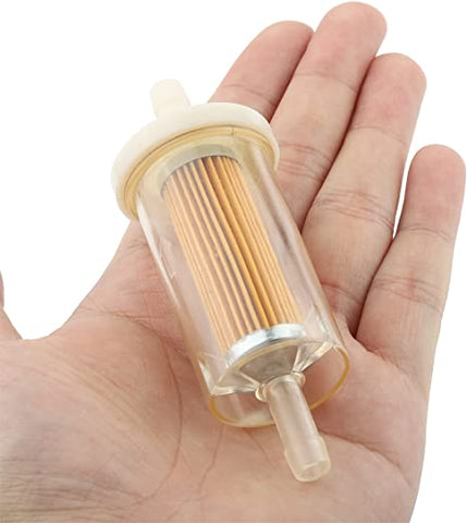 10-Pack 1/4-inch Fuel Filter For BS 695666 845125 691035 John Deere Z225 Z425 Z245 Z435 Z625 Z525E Z375R Z235 Z255 Z335E Z355E Z335M Mower Tractor 10-Pack 1/4-inch Fuel Filter For BS 695666 845125 691035 John Deere Z225 Z425 Z245 Z435 Z625 Z525E Z375R Z235 Z255 Z335E Z355E Z335M Mower Tractor