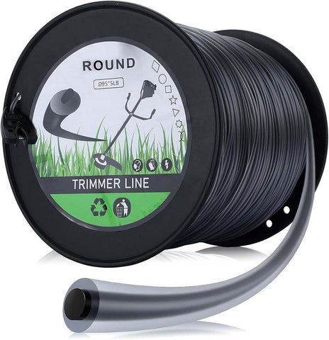 5 Pounds Round Trimmer Line .095-inch for Sthil FS55R FS45 FS80R FS85R Echo SRM225 SRM210 SRM230 Husqvarna 128LD Trimmer 2.4mm 1425-Feet 5 Pounds Round Trimmer Line .095-inch for Sthil FS55R FS45 FS80R FS85R Echo SRM225 SRM210 SRM230 Husqvarna 128LD Trimmer 2.4mm 1425-Feet