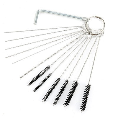 Hipa carburetor jet cleaning brushes kit Hipa carburetor jet cleaning brushes kit