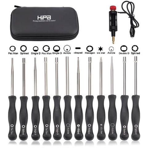 Hipa 12 Pcs 2-Stroke Carburetor Tuning Tool Kit Plus spark tester for small engines Hipa 12 Pcs 2-Stroke Carburetor Tuning Tool Kit Plus spark tester for small engines