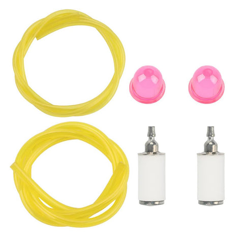 HIpa Fuel Filter Line for Poulan P1500 P2500 P3500 P4500 PP025 PP125 Weedeater Featherlite Gas Trimmer Parts with Primer Bulb Replace 530058709 HIpa Fuel Filter Line for Poulan P1500 P2500 P3500 P4500 PP025 PP125 Weedeater Featherlite Gas Trimmer Parts with Primer Bulb Replace 530058709