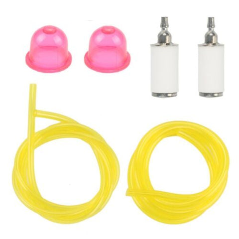 HIpa Fuel Filter Line for Poulan P1500 P2500 P3500 P4500 PP025 PP125 Weedeater Featherlite Gas Trimmer Parts with Primer Bulb Replace 530058709 HIpa Fuel Filter Line for Poulan P1500 P2500 P3500 P4500 PP025 PP125 Weedeater Featherlite Gas Trimmer Parts with Primer Bulb Replace 530058709