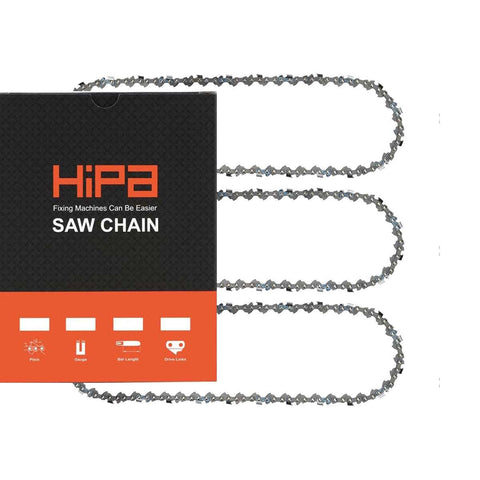 Hipa 14 Inch Low Kickback Chain 3/8 LP .043 52 DL for S52 Worx WG384 EGO CS1401/CS1400 RYOBI RY40502 RY40511 40v Chainsaw Hipa 14 Inch Low Kickback Chain 3/8 LP .043 52 DL for S52 Worx WG384 EGO CS1401/CS1400 RYOBI RY40502 RY40511 40v Chainsaw