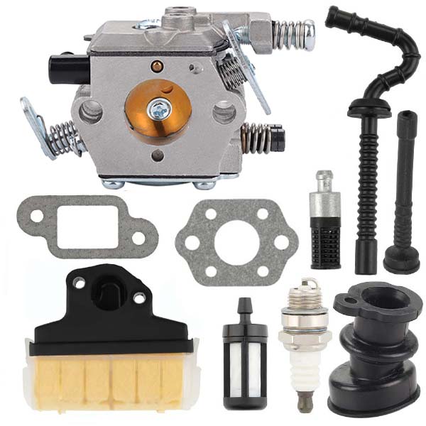 Hipa WT-215 Carburetor Kit For Stihl MS 250 MS250C 025 021 MS210 023 MS230 MS250 45.4CC Wood Boss Gas Chainsaw