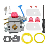 Hipa Carburetor Kit For Husqvarna 128CD 28cc 128LD 128L 128C 128LDX 128R 128RJ 128DJX 125L 125LDX Trimmer BrushCutter Replace 545081848 C1Q-W40A