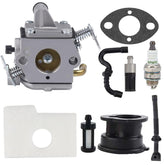 Hipa Zama type Carburetor Kit for STIHL MS170 MS180 MS 170 180 017 018 Gas Chainsaw Replace C1Q-S57 C1Q-S57H C1Q-S57A 1130-120-0603