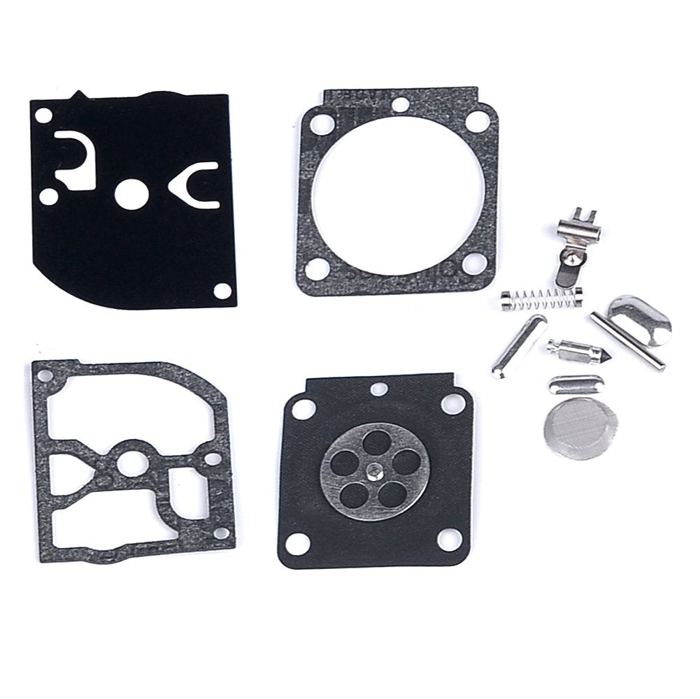 Hipa RB-100 Carburetor Rebuild Kit for STIHL FS55 FS38 BG45 HS45 MM55 & Mini Tiller 4137 EMU Trimmer Blower with Primer Bulb Hipa RB-100 Carburetor Rebuild Kit for STIHL FS55 FS38 BG45 HS45 MM55 & Mini Tiller 4137 EMU Trimmer Blower with Primer Bulb