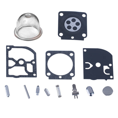 Hipa RB-100 Carburetor Rebuild Kit for STIHL FS55 FS38 BG45 HS45 MM55 & Mini Tiller 4137 EMU Trimmer Blower with Primer Bulb Hipa RB-100 Carburetor Rebuild Kit for STIHL FS55 FS38 BG45 HS45 MM55 & Mini Tiller 4137 EMU Trimmer Blower with Primer Bulb