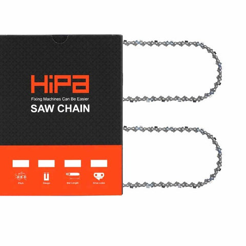 Hipa 16 Inch Chain 3/8 LP .050 58 DL For S58 Poulan 2150 2075 1975 1950 Remington M30016AS M35016AS RM1630A Wen 1100 1200 1400 Chainsaw Hipa 16 Inch Chain 3/8 LP .050 58 DL For S58 Poulan 2150 2075 1975 1950 Remington M30016AS M35016AS RM1630A Wen 1100 1200 1400 Chainsaw