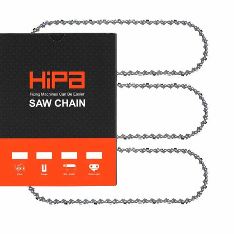 Hipa 16 Inch Chain 3/8 LP .050 58 DL For S58 Poulan 2150 2075 1975 1950 Remington M30016AS M35016AS RM1630A Wen 1100 1200 1400 Chainsaw Hipa 16 Inch Chain 3/8 LP .050 58 DL For S58 Poulan 2150 2075 1975 1950 Remington M30016AS M35016AS RM1630A Wen 1100 1200 1400 Chainsaw