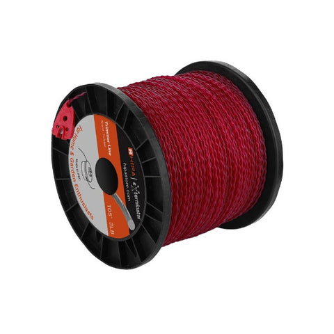 Hipa 3 Pounds Twist 105 Inch 2.7 mm String Trimmer Line Red Commercial, Heavy Duty, Grass String Spool Universal Brushcutter Wire Trimmers Yard Hipa 3 Pounds Twist 105 Inch 2.7 mm String Trimmer Line Red Commercial, Heavy Duty, Grass String Spool Universal Brushcutter Wire Trimmers Yard
