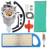 Hipa 594593 Carburetor Kit for John Deere LA125 LA115 LA105 L105 D110 D105 115 108 105 102 Engine Lawn Tractor # 794572 MIA12509 MIA11474