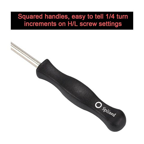 Hipa 530035560 21-Teeth Splined Screwdriver Carb Adjustment Tool for 2-Cycle Poulan Homelite STIHL Husqvarna Echo Chainsaw Trimmer Edger Blower Hipa 530035560 21-Teeth Splined Screwdriver Carb Adjustment Tool for 2-Cycle Poulan Homelite STIHL Husqvarna Echo Chainsaw Trimmer Edger Blower