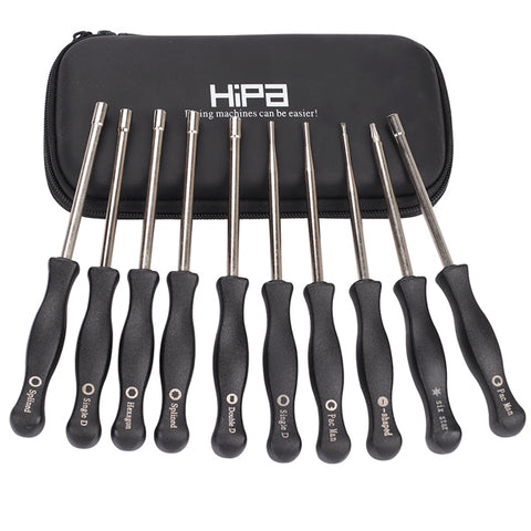 Hipa Pack of 10 Tool Kit for 2-Cycle Small Engines Carburetor Adjustment on Chainsaw Weed Eater Leaf Blower for Stihl Husqvarna Poulan Echo Ryobi Hipa Pack of 10 Tool Kit for 2-Cycle Small Engines Carburetor Adjustment on Chainsaw Weed Eater Leaf Blower for Stihl Husqvarna Poulan Echo Ryobi