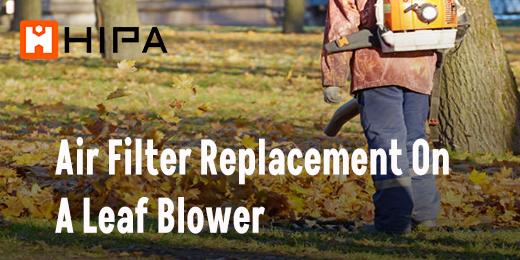 Air Filter Replacement On A Leaf Blower