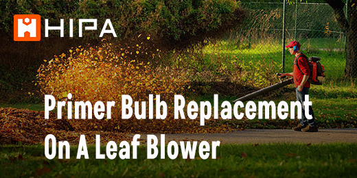 Primer Bulb Replacement On A Leaf Blower