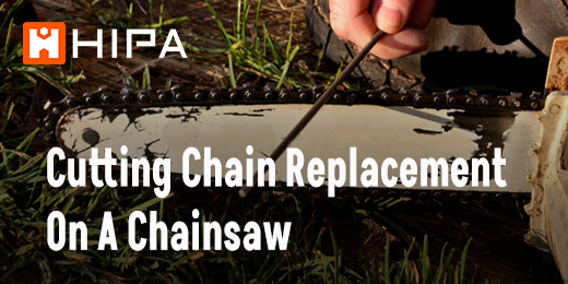 Cutting Chain Replacement On A Chainsaw