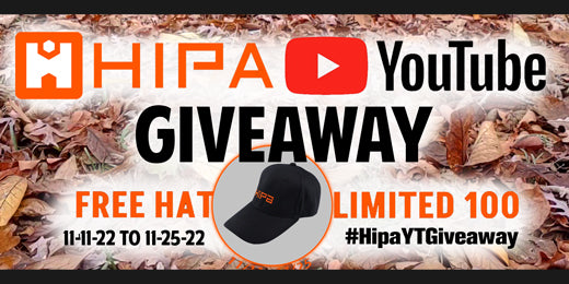 Hipa YouTube Giveaway
