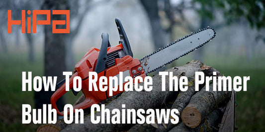 How To Replace The Primer Bulb On Chainsaws