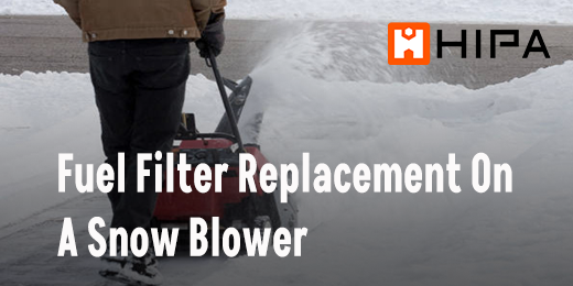 Fuel Filter Replacement On A Snow Blower