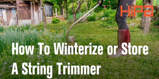 How To Winterize or Store A String Trimmer