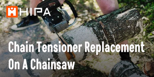 Chain Tensioner Replacement On A Chainsaw