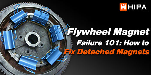 Flywheel Magnet Failure 101: How to Fix Detached Magnets & Proper Polarity Alignment