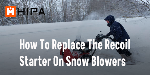How to Replace The Recoil Starter On Snow Blowers