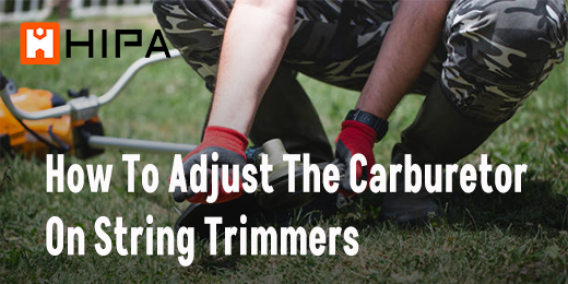 How To Adjust The Carburetor On A String Trimmer