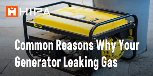 Common Reasons Why Your Generator Leaks Gas