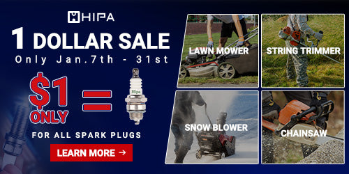 HIPA 1st Anniversary Limited Time Sale -- 1 Dollar Spark Plug