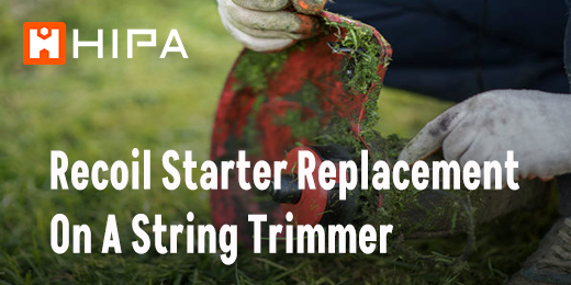 Recoil Starter Replacement On A String Trimmer