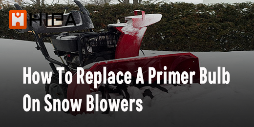 How To Replace a Primer Bulb on Snow Blowers