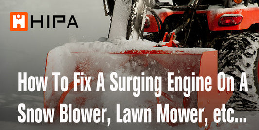 How To Fix A Surging Engine On A Snow Blower, Lawn Mower, Pressure Washer, etc.