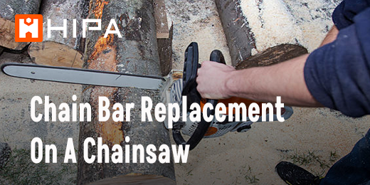 Chain Bar Replacement On A Chainsaw
