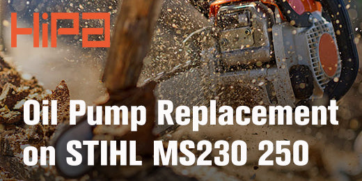 Oil Pump Replacement On STIHL MS250 230 Chainsaws
