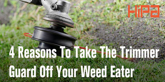4 Reasons To Take the Trimmer Guard Off Your Weed Eater