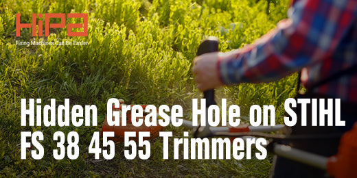 Hidden Grease Hole On STIHL FS38 40 45 Trimmers