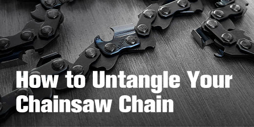 How to Untangle Your Chainsaw Chain?