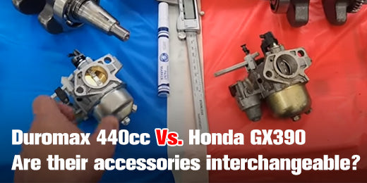 hipa carburetor for both duromax 440cc and Honda GX390
